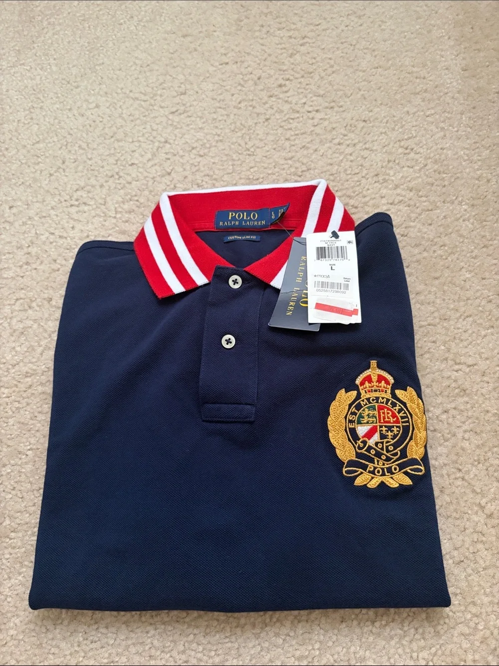 POLO Ralph Lauren men's short sleeve Polo shirt